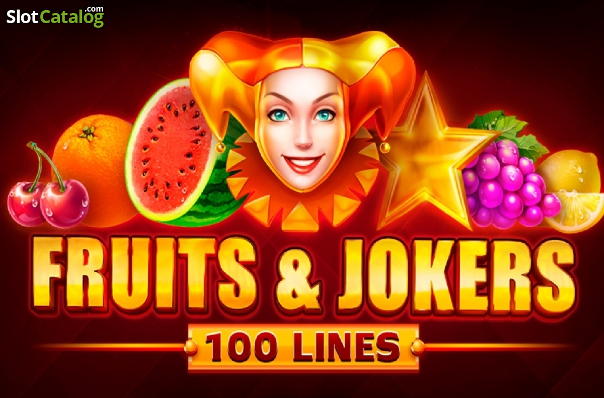 Fruits & Jokers: 100 Lines Slot Logo