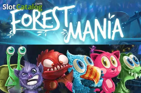 Der Forest Mania Slot Logo