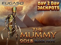 Der The Mummy 2018: Block Pays Slot Logo