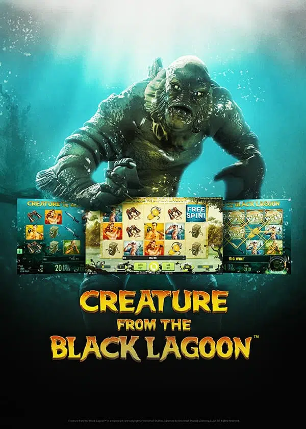 Creature from the Black Lagoon Slot: Jetzt online spielen! Logo