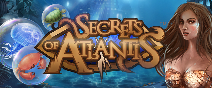 Secrets of Atlantis Slot Logo