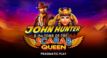 John Hunter and the Tomb of the Scarab Queen Logo