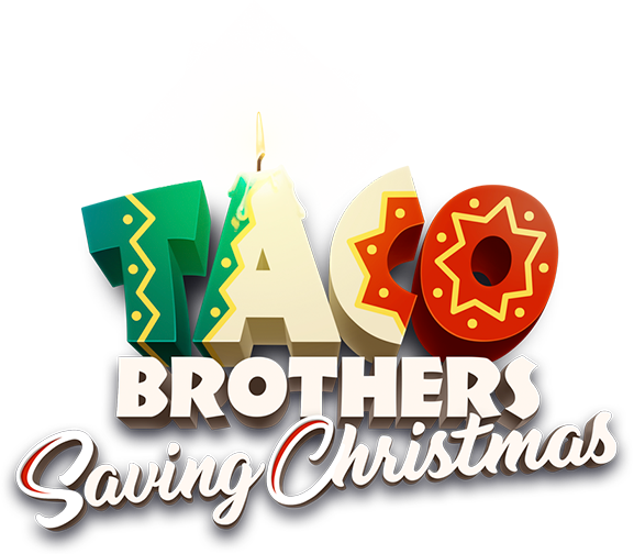 Taco Brothers Saving Christmas Logo