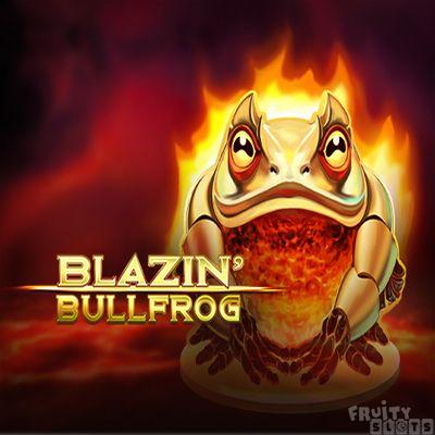 Blazin’ Bullfrog Logo