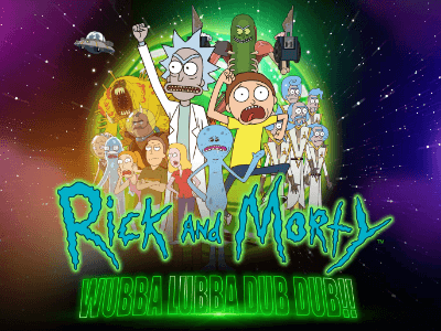 Rick And Morty Wubba Lubba Dub Dub Logo