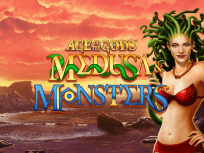 Age of the Gods: Medusa & Monsters Logo