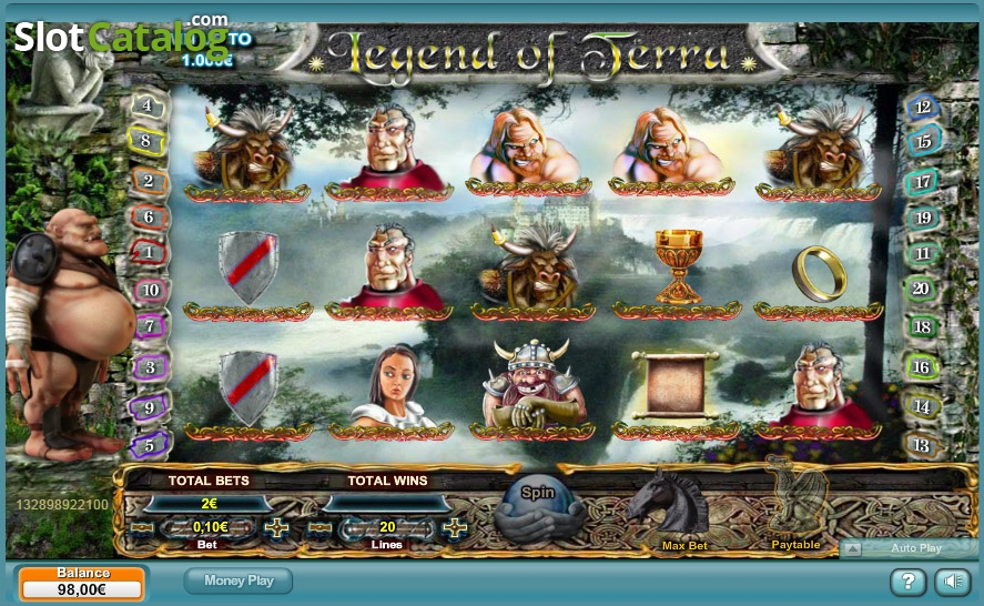 Legend of Terra Slot Logo