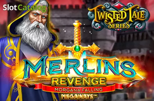 Merlins Revenge Morgana Falling Megaways Logo