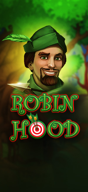 Der Robin Hood Slot Logo