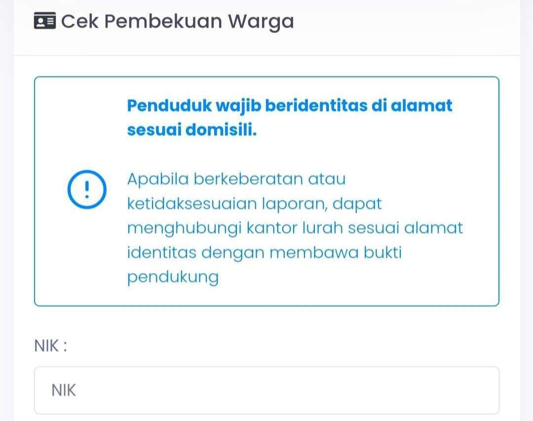 Warga Jakarta Perlu Tahu, Begini Cara Cek NIK Aktif Secara Online Logo