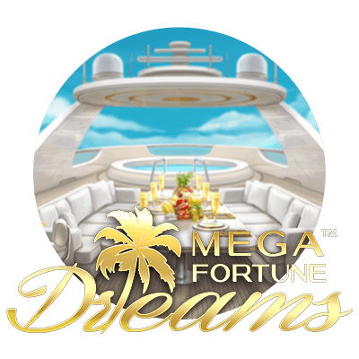 Mega Fortune Dreams: Jackpot-Slot Logo