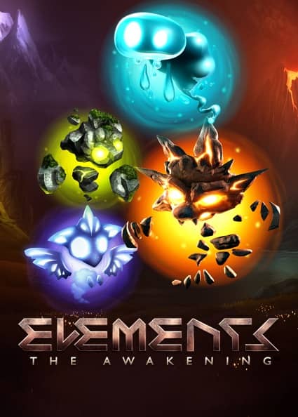 Elements: The Awakening Slot Logo