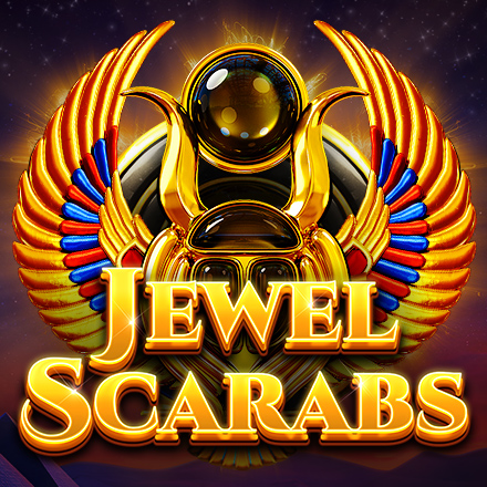 Jewel Scarabs Slot online spielen Logo