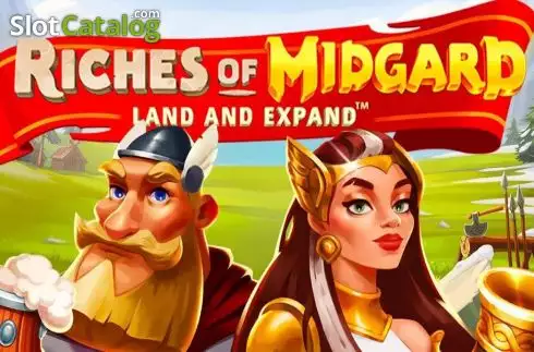 Riches of Midgard: Land and Expand Logo