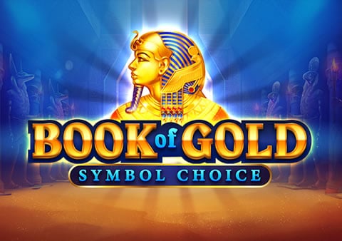 Book of Gold: Symbol Choice Slot Logo