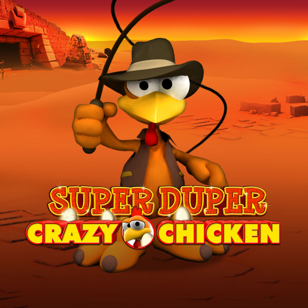 Super Duper Crazy Chicken Logo