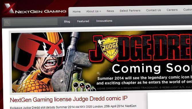 Judge Dredd Slot Logo