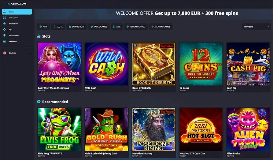 Asino Casino Testbericht 2025 - Top Online Casino mit attraktiven Boni