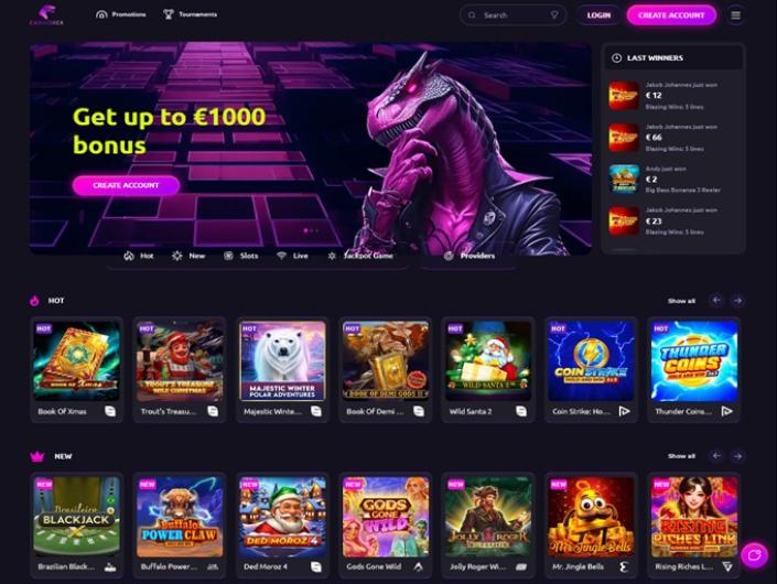 CasinoRex Testbericht 2025 - Top Online Casino mit attraktiven Bonusangeboten