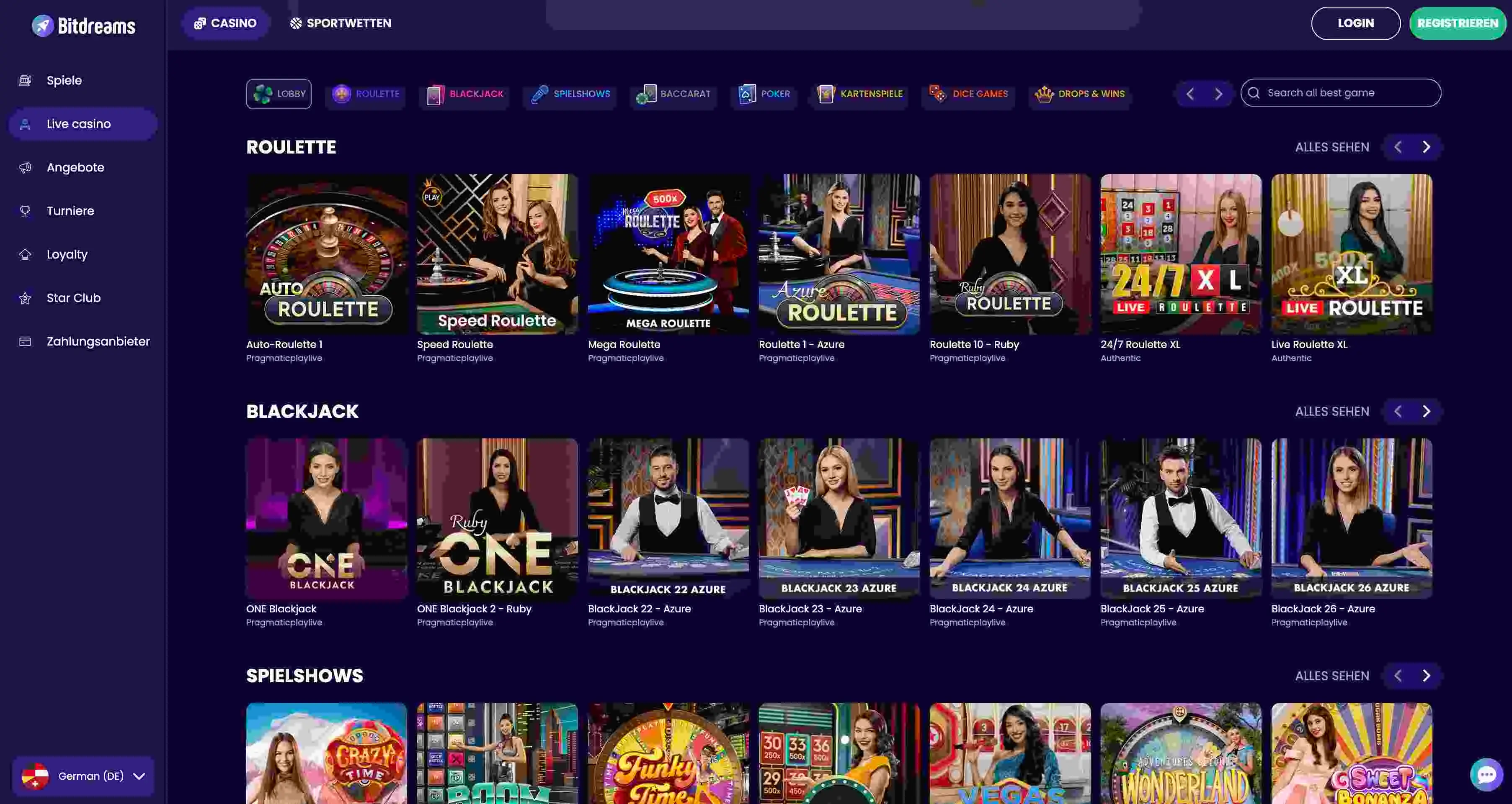 Bitdreams Casino Testbericht 2025 - Top Online Casino mit attraktiven Boni