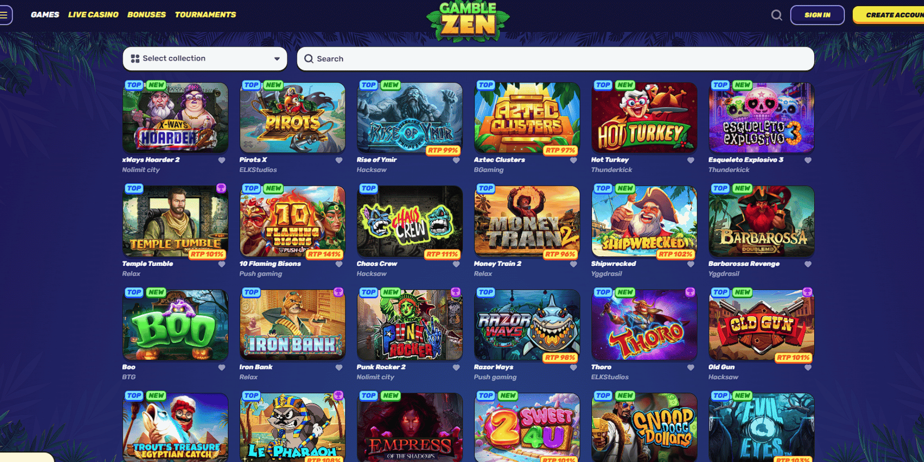 Gamblezen Casino Testbericht 2025 - Exzellente Boni und 24/7 Support