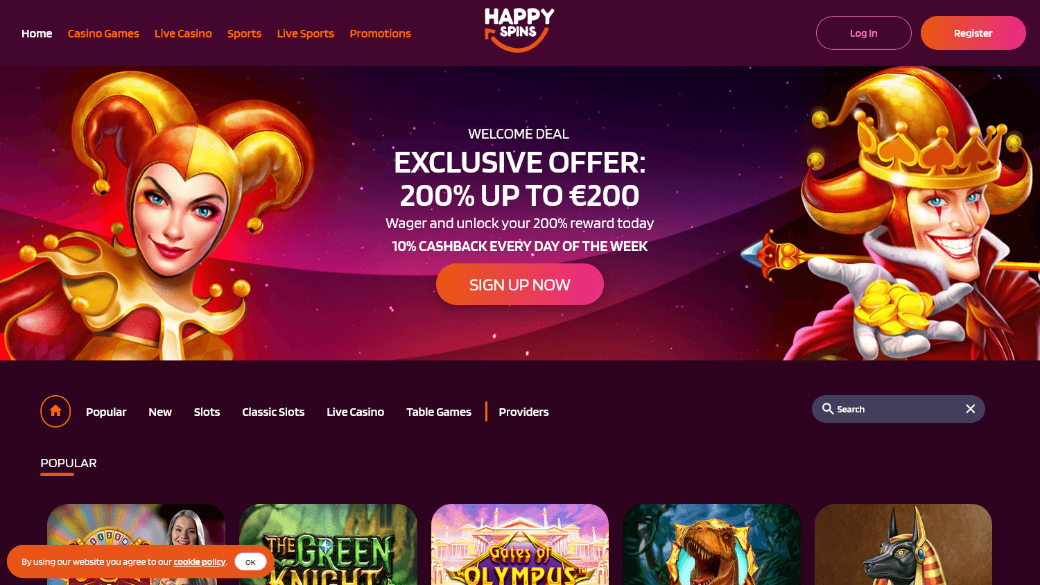 HappySpins Casino Test 2025 – Erfahrungen, Bonus & Spiele