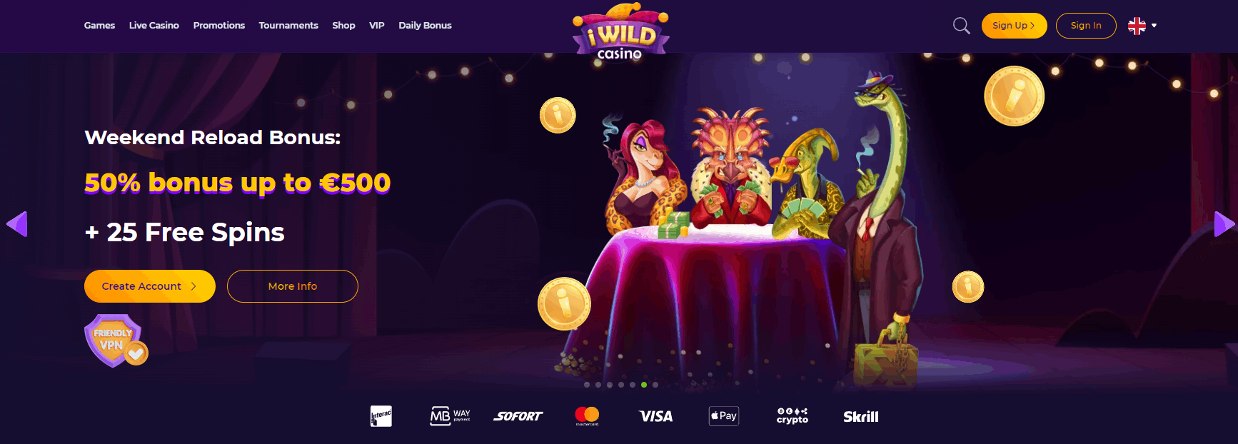 iWildCasino Testbericht 2025 - Beste Online Casino Erfahrungen