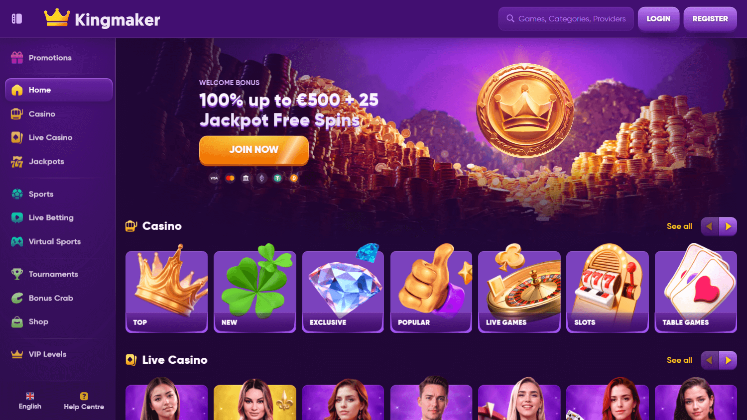 Kingmaker Casino Testbericht 2025 - Beste Online Casino Erfahrung