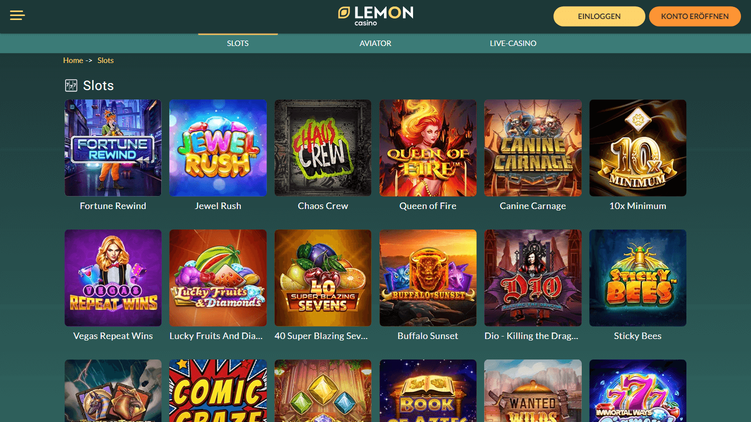 Lemon Casino Testbericht 2025 - Bonus, Spiele und Kundensupport