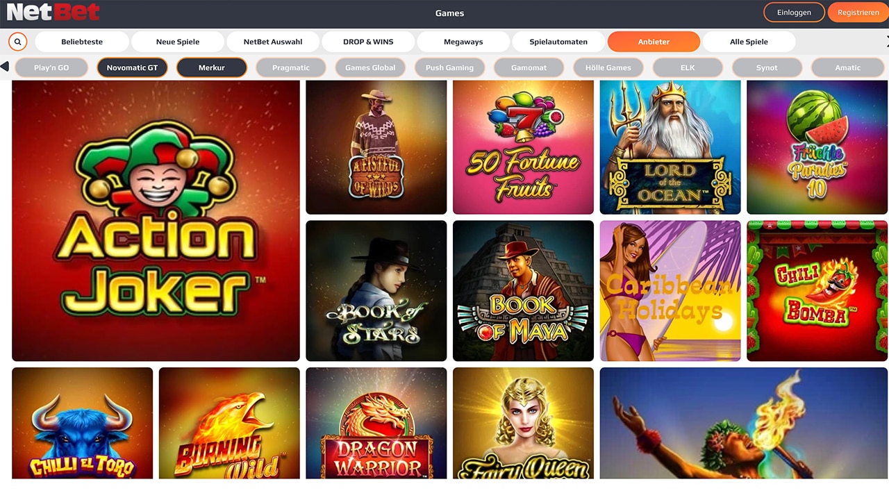 NetBet Casino Testbericht 2025 – Erfahrungen und Bewertungen