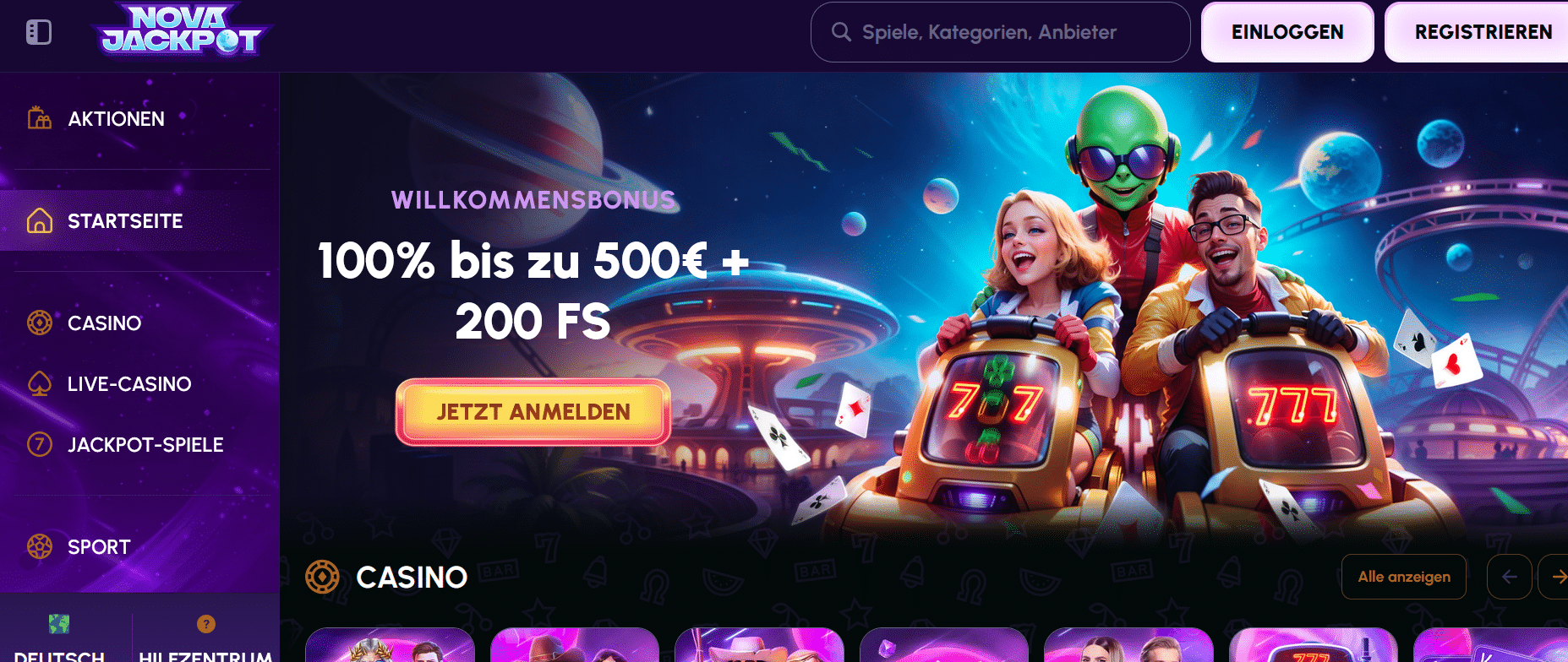 NovaJackpot Casino Test 2025 – Besten Online Casino Erfahrungen