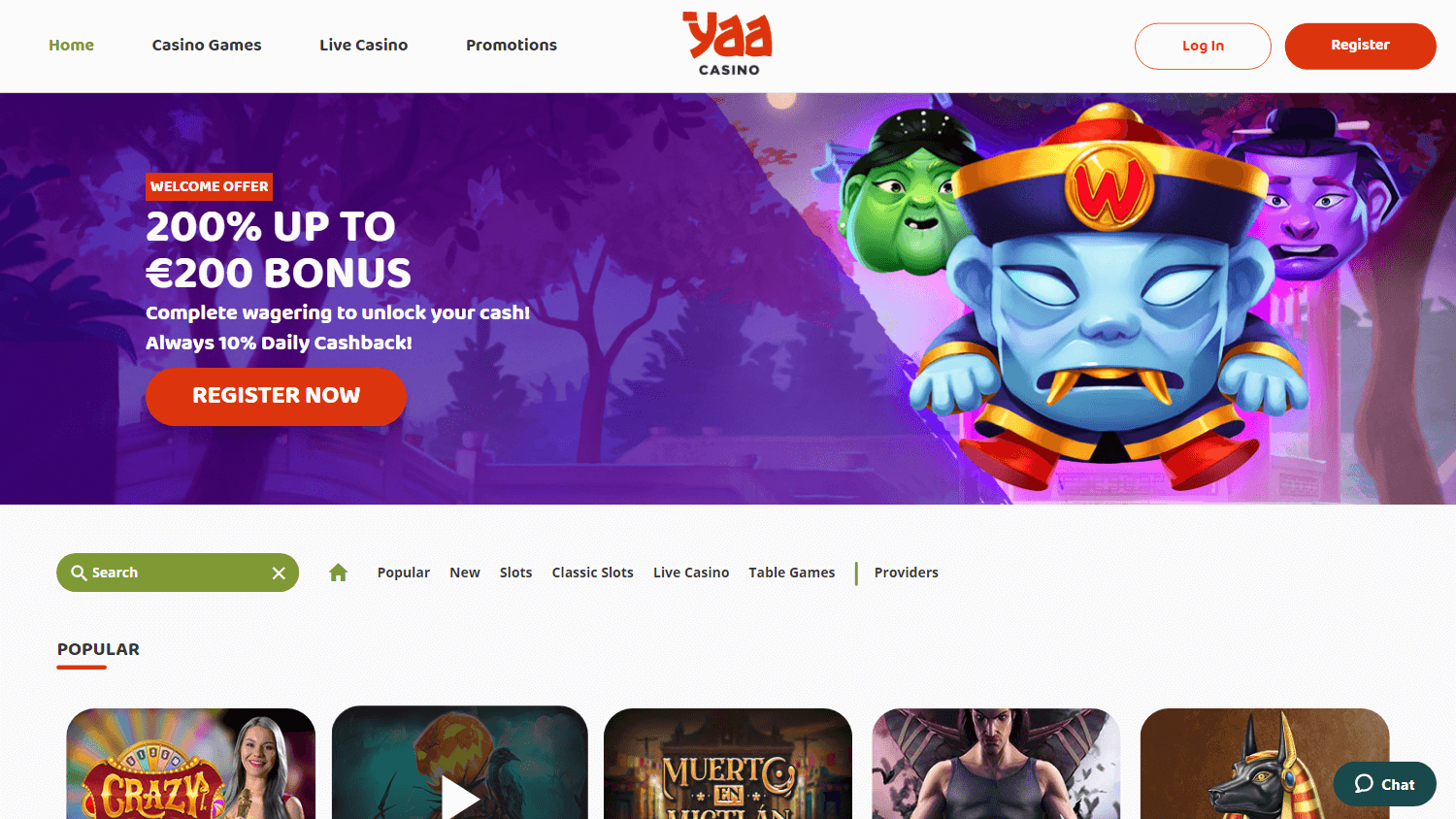 YaaCasino Testbericht 2025 – Top Online Casino mit großartigen Boni